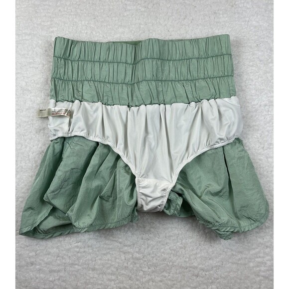 Free People Movement Shorts Womens S The Way Home Mint Green High Rise Lined - Picture 10 of 10